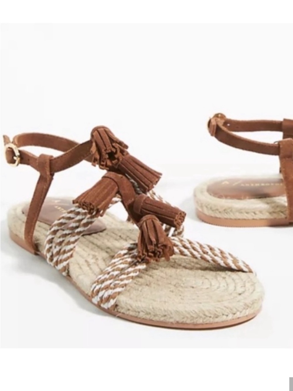 Fringed Rope Sandals - Picture 2 of 2